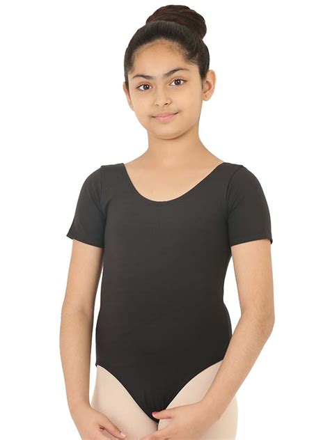 Buy Girls Short Sleeve Ballet Leotard in India – The Dance Bible