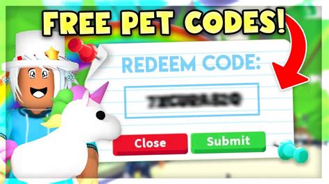 Free Adopt Me Pet Codes 的图像结果