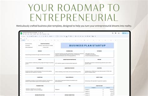 Startup Business Plan Template 的图像结果