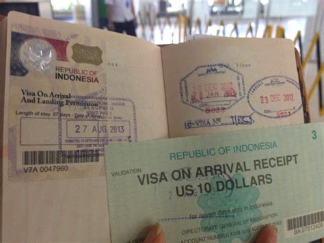 巴厘岛签证及印尼出入境卡样板和离境税 - 乐游巴厘岛