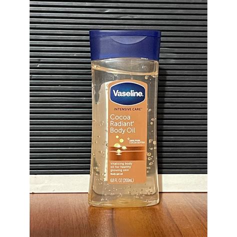 Vaseline Cocoa Radiant Body Oil 200mL | Shopee Philippines