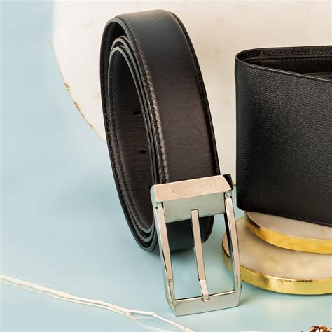 Buy Knightsbridge Chrome Buckle Belt Online