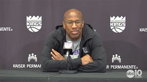 Sacramento Kings Head Coach Mike Brown gives an overall insight into ...