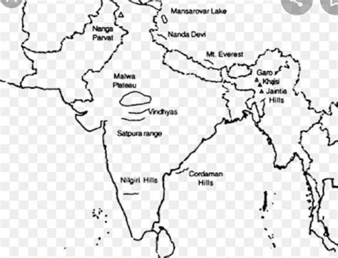 On physics map of india show Garo khasi jainlia - Brainly.in