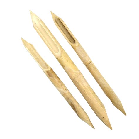 3Pcs Bamboo Reed Pens, Double Head Hard Bamboo Pen, Pottery Ceramic ...