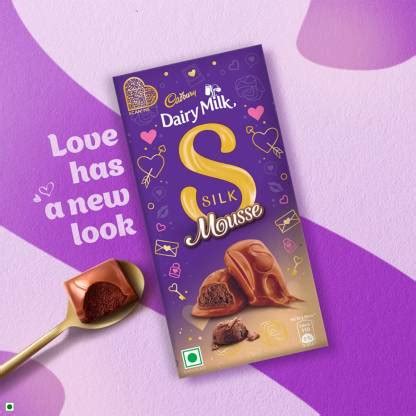 Cadbury DAIRY MILK MOUSSE 116 GM VALENTINE SPL Bars Price in India ...