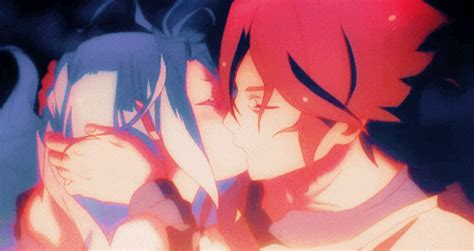 Anime Kiss GIFs - AniYuki - Anime Portal