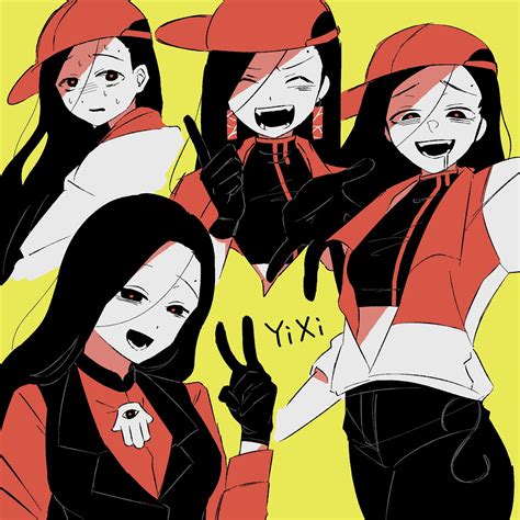 yi xi (synthesizer v and 2 more) drawn by m0u571 | Danbooru