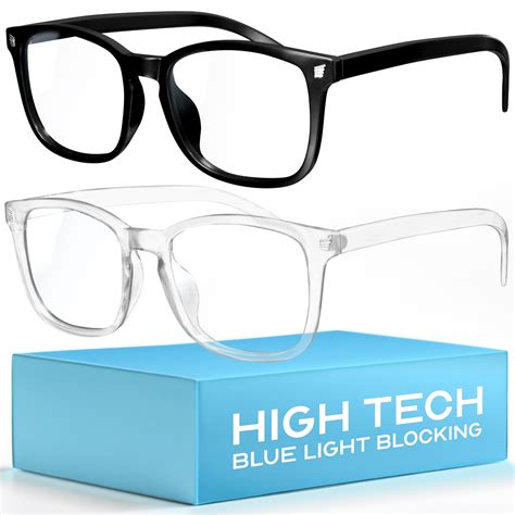 livho High Tech Blue Light Glasses - Advanced 99% Blue Light Blocking ...