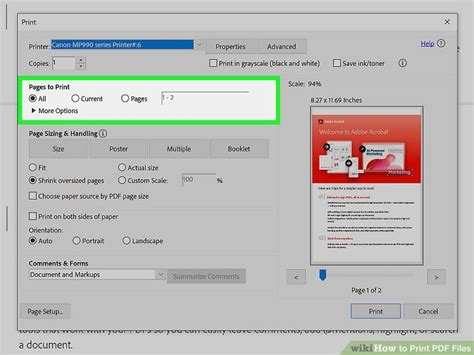 Image result for PDF Print Set Up