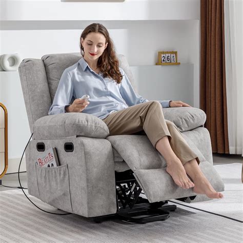 Amazon.com: PUREMIND Electric Massage Recliner Chair with Heating, Lift ...