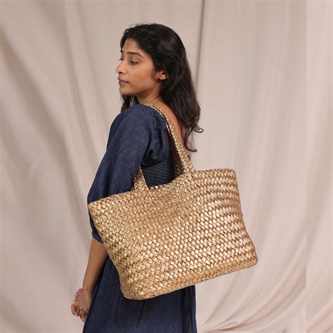 CA 1649 - TOTE BAG / DJ / - METALLIC GOLD – Calonge