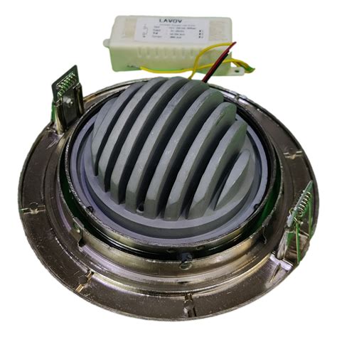 Lavov T-25 Led QR111-9w-Satin Nickel Body Cluster Spot Light