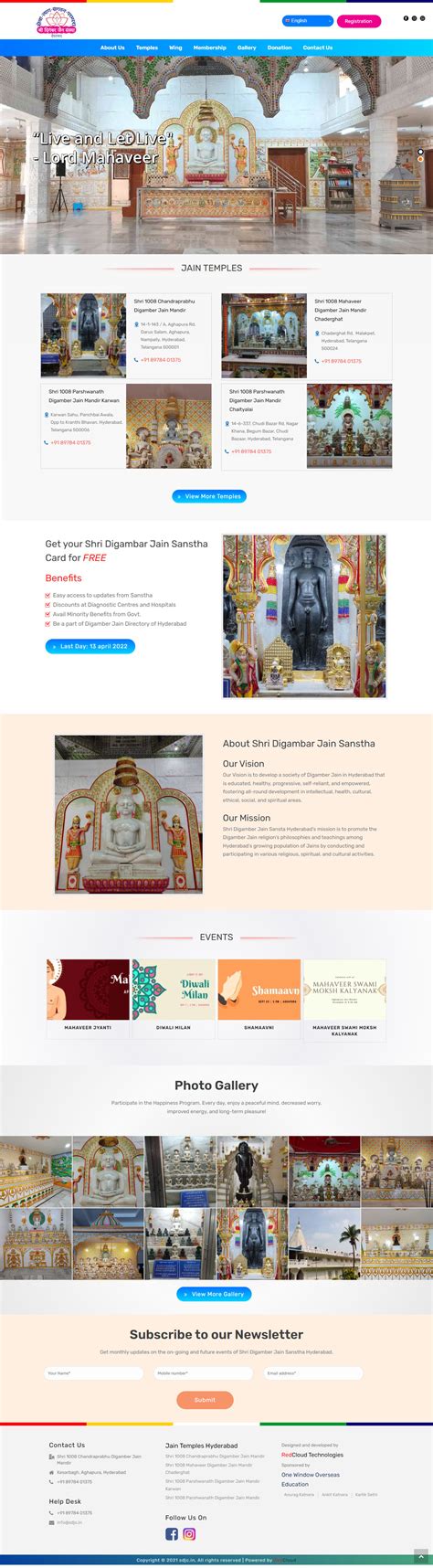 Redcloud Technologies | Website Designing | SEO | Website Portfolio