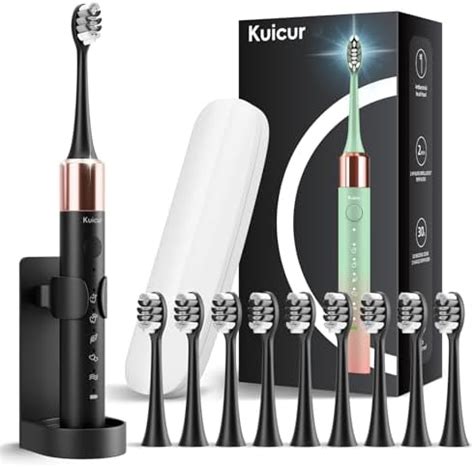 Sonic Electric Toothbrush for Adults and Kids, Comes with 10 Brush ...