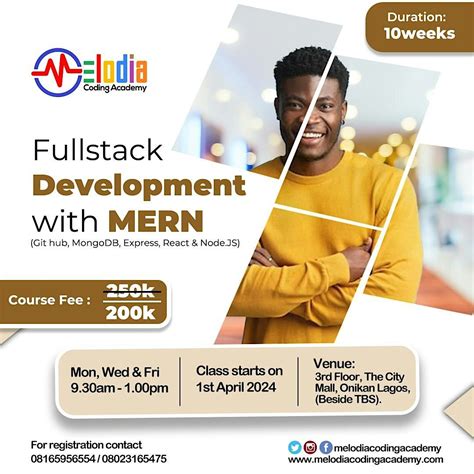 FullStack Development with MERN Frameworks V5, The City Mall, Onikan ...