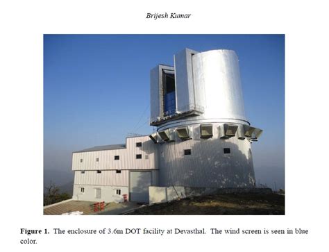 BASI : The 3.6m Devashal Optical Telescope Project : Current Status