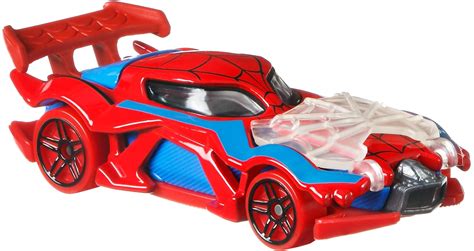 Hot Wheels Disney 100 Spider-Man Marvel Character Car, 1:64 Scale ...