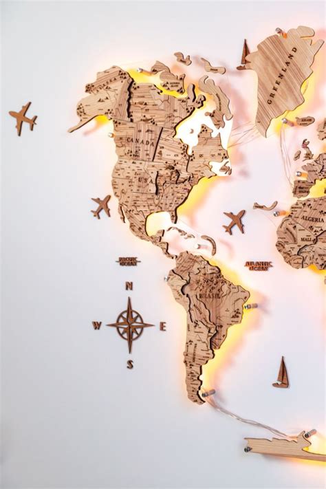World Map Wall Art 的图像结果