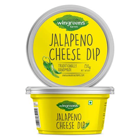 Wingreens Farms Jalapeno Cheese Dip (150g) : Amazon.in: Grocery ...