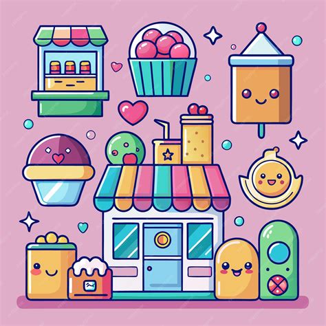 Fruit Shop Pizza Shop Sweet Shop Cartoon 的图像结果