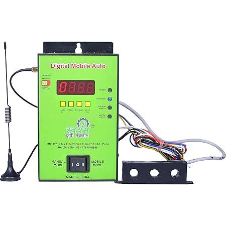 RAIVENS Three Phase Motor Controller, Water Pump Controller, Mobile ...