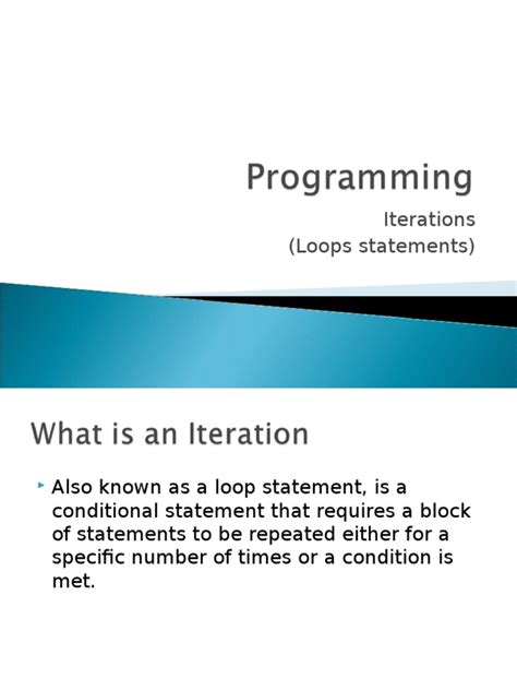 What Is Loop in Programme 的图像结果