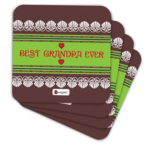 Indigifts IA Grandfather Birthday Gifts Best Grandpa Ever Quote ...