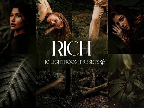 RICH MOODY Lightroom Presets for Mobile & Desktop, Dark Moody Presets ...