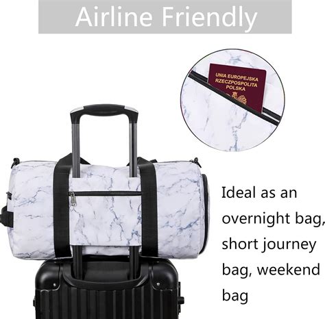 Buy Goodking Sports Gym Bag for Women Girls, Duffle Bag Overnight ...