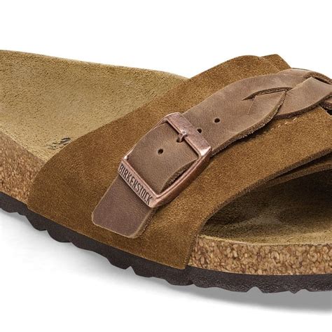 Oita Braided Suede Leather Mink | BIRKENSTOCK