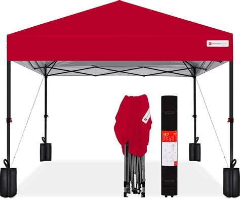 Amazon.com : Best Choice Products 8x8ft 1-Person Setup Pop Up Canopy ...