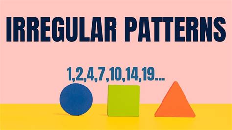 Image result for Irregular Pattern