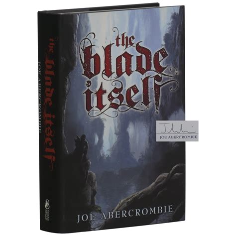 The Blade Itself Signed, Numbered | Joe Abercrombie