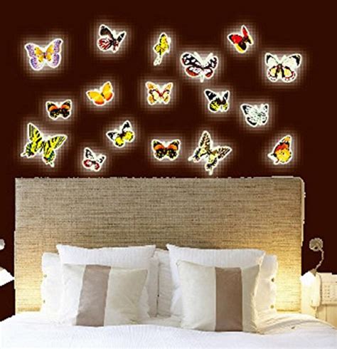Indian Royals Decorative 'Radium Butterflies' Radium Stickers for ...