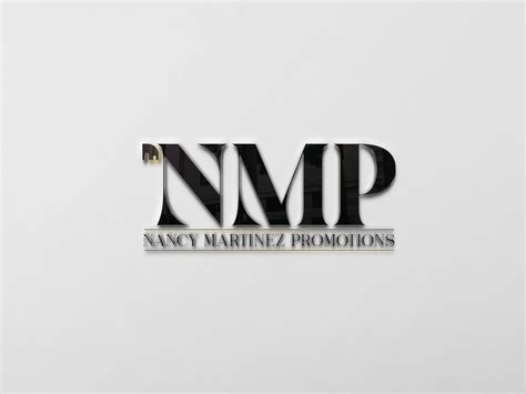 NMP letter logo design on black background. NMP creative initials ...