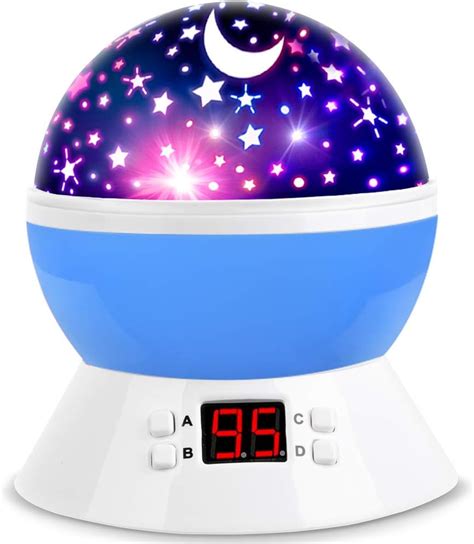 Buy MOKOQI Star Night Light Projector for Boys with Timer - Kids Toys ...