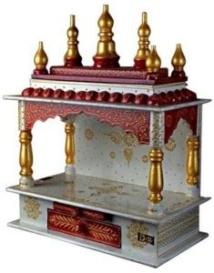tulsi arts Engineered Wood Home Temple Price in India - Buy tulsi arts ...