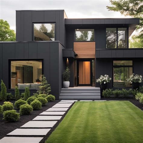 3+ Top Exterior House Colours for a Stunning Modern Look • ArtFasad ...