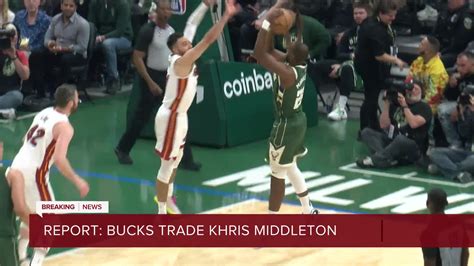 Milwaukee Bucks trade Khris Middleton to Washington Wizards, report says