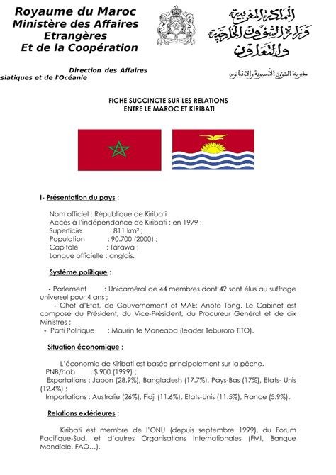 Maroc Langue Officielle