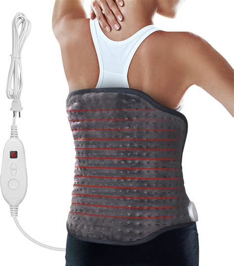 Buy Snailax Heating Pad for Back Pain Relief,16”x24”Electric Heat Pads ...
