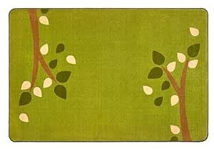 Carpets For Kids Kid Soft Branching Out Rug, 6 x 9 Feet, Rectangle ...
