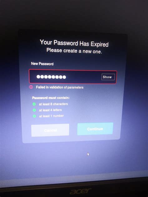 Is anyone else dealing with this when trying to make a new password on ...