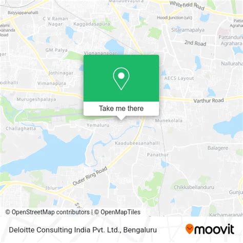 How to Get to Deloitte Consulting India Pvt. Ltd. in Bengaluru by Bus?