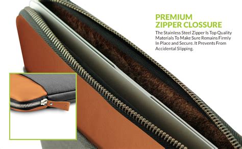Tizum 11.6-inch Laptop Sleeve Trail Folio with External Document Slip ...