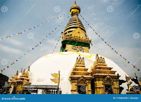 Boudhanath, Kathmandu, Nepal - October, 2019 Boudhanath Stupa, One of ...