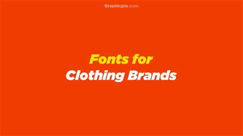 Clothes Font Examples at Barbara Rancourt blog
