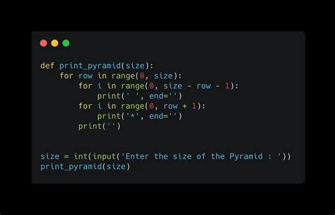 Image result for Natural Numbers Half Pyramid in Python Using While Loop