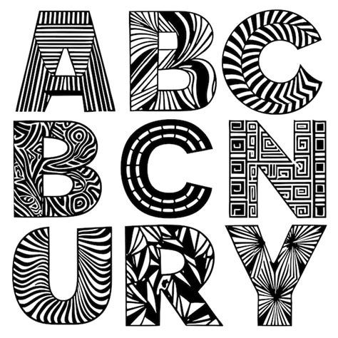 Image result for Letter Pattern